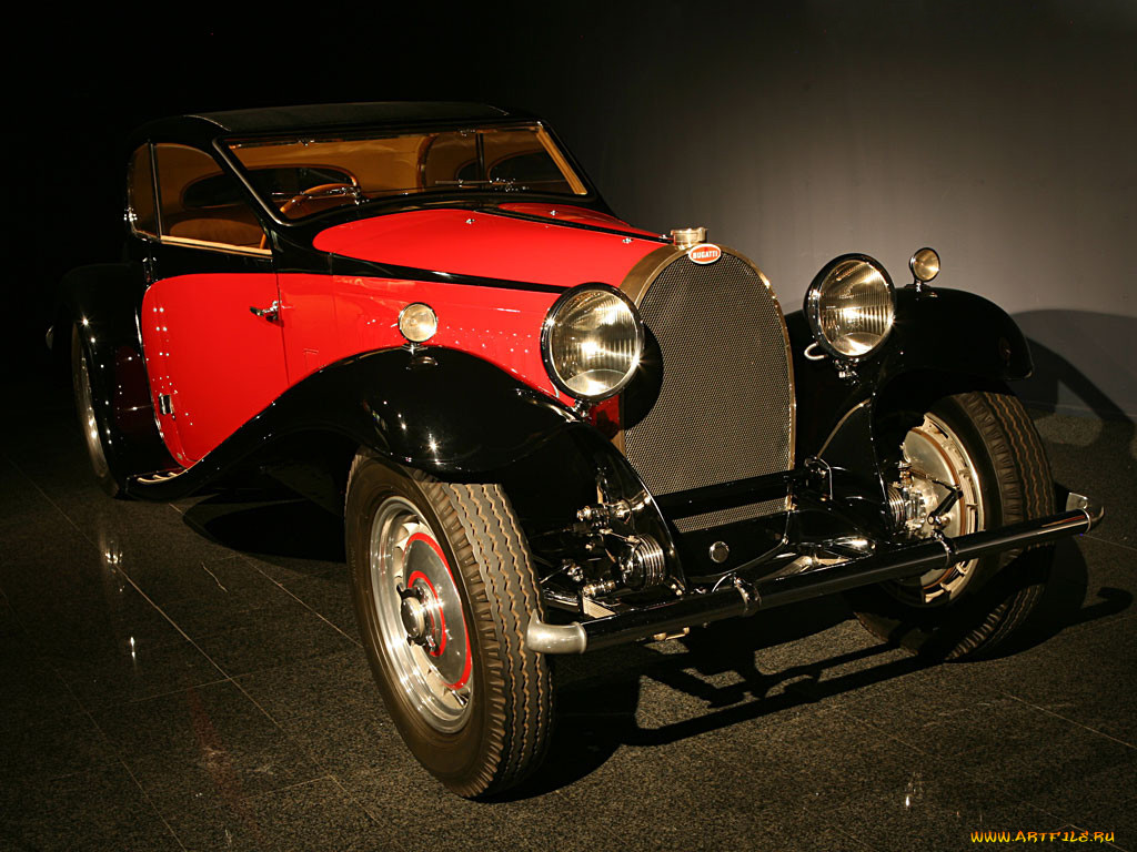 bugatti, type, 50t, coupe, profilee, 